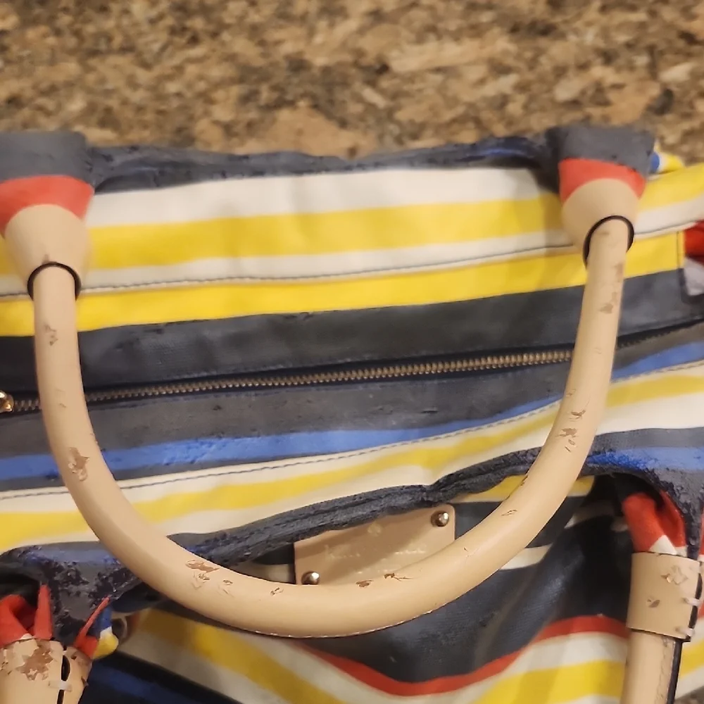 Kate Spade Colorful Striped‎ REHAB BAG